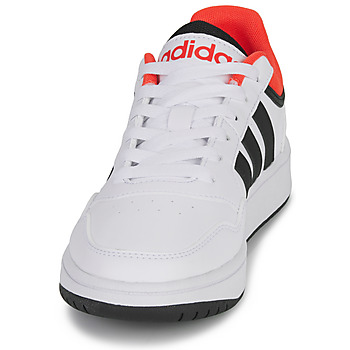 Adidas Sportswear HOOPS 3.0 K Bílá / Černá / Červená