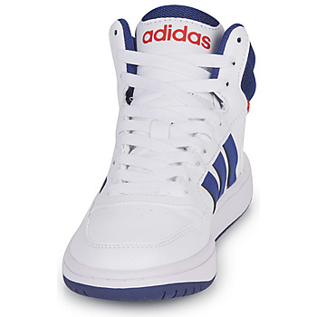 Adidas Sportswear HOOPS MID 3.0 K Bílá / Modrá / Červená