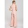Textil Ženy Overaly / Kalhoty s laclem Made Of Emotion Dámský overal Youdon M702 pudrová růžová Růžová