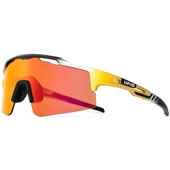Scvcn sluneční brýle Pánské sportovní sluneční brýle Mevres Oranžová sklíčka - Žlutá