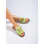 Boty Ženy Žabky Pk Krásné  nazouváky zelené dámské bez podpatku 