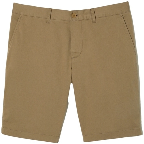 Textil Muži Kraťasy / Bermudy Lacoste Slim Fit Shorts - Beige Béžová