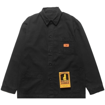 Textil Muži Kabáty Service Works Classic Coverall Jacket - Black Černá