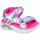 Boty Děti Sandály Skechers Rainbow racer sandals-summer Modrá