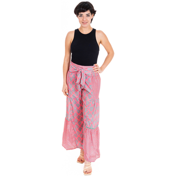 Textil Ženy Kalhoty Isla Bonita By Sigris Kalhoty Růžová