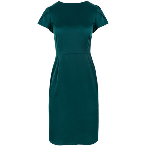 Textil Ženy Krátké šaty Makover Dámské společenské šaty Ramón K041 zelená Zelená