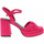 Boty Ženy Sandály Marco Tozzi Dámské sandály  2-28360-20 pink Růžová