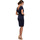 Textil Ženy Krátké šaty Makover Dámské společenské šaty Ramón K041 tmavě modrá Tmavě modrá