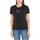 Textil Ženy Trička s krátkým rukávem Calvin Klein Jeans  Černá