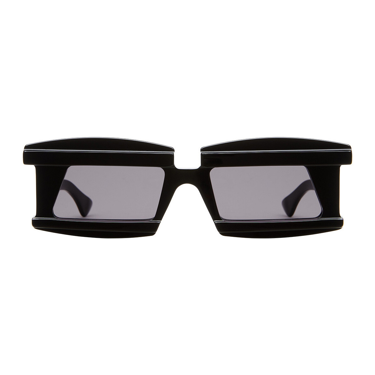 Hodinky & Bižuterie sluneční brýle Kuboraum Occhiali Da Sole  X21 BS-2Y Černá