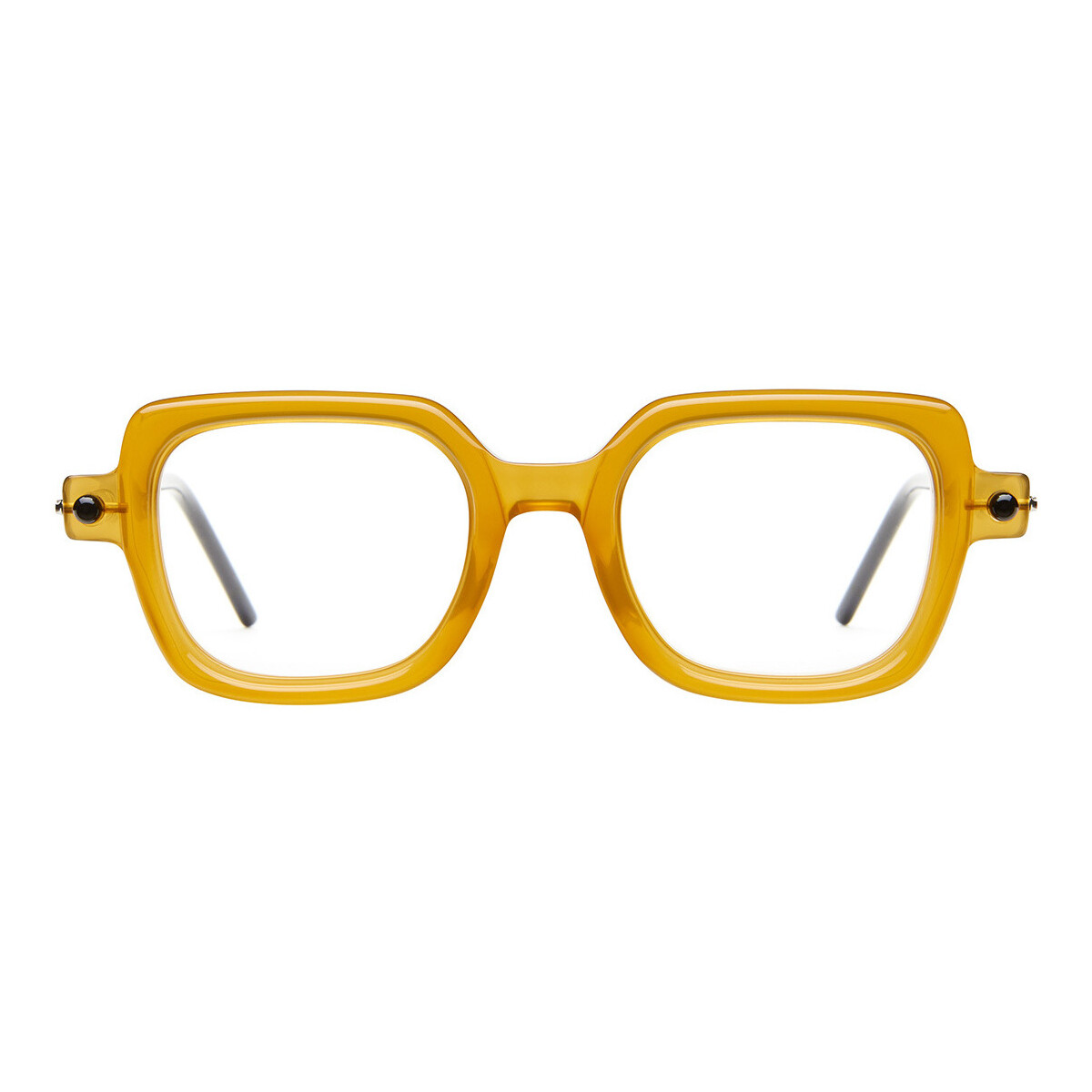 Hodinky & Bižuterie sluneční brýle Kuboraum Occhiali Da Vista  P4 CA-OP Béžová