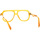 Hodinky & Bižuterie sluneční brýle Kuboraum Occhiali Da Sole  Q4 CA-2F Béžová