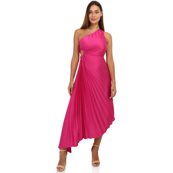 Textil Ženy Společenské šaty La Modeuse 67116_P156033 Růžová