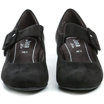 Jana 8-22361-41 černá dámská letní obuv šíře H Černá