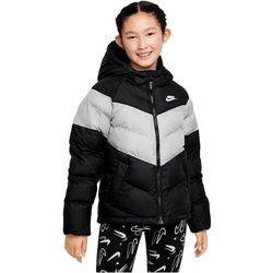 Textil Dívčí Kabáty Nike K NSW SYNFL HD JKT Černá