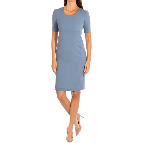 Textil Ženy Krátké šaty Emporio Armani 1NA35T12004-713 Modrá