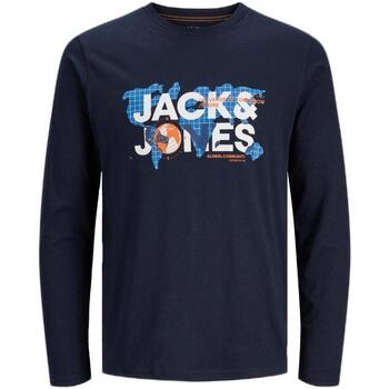 Jack & Jones Trička s krátkým rukávem Dětské - - Modrá