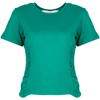 Textil Ženy Trička s krátkým rukávem Silvian Heach CVP23123TS Zelená