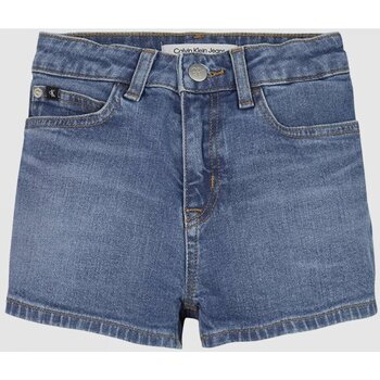Calvin Klein Jeans Kalhoty Dětské IG0IG01978 - Modrá