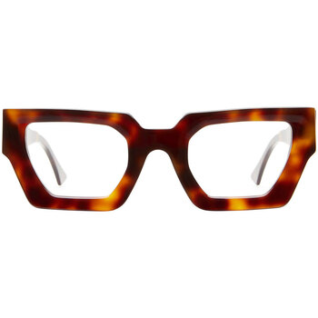 Hodinky & Bižuterie sluneční brýle Kuboraum Occhiali Da Vista  F3 HA-OP Hnědá