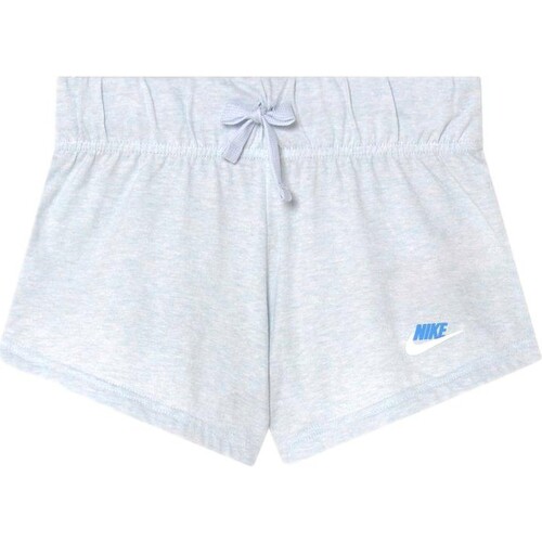 Textil Dívčí Teplákové kalhoty Nike PANTALON CORTO AZUL  NIA DA1388 Modrá