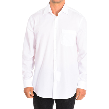 Textil Muži Košile s dlouhymi rukávy Seidensticker 117680-01 Bílá