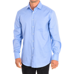 Textil Muži Košile s dlouhymi rukávy Seidensticker 391580-11 Modrá