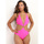 Textil Ženy Bikini La Modeuse 66430_P154393 Růžová