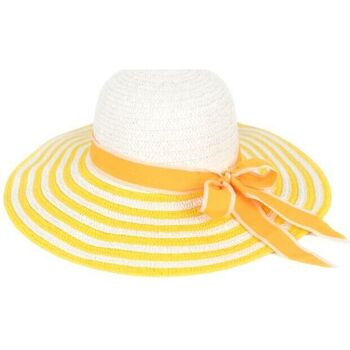 Textilní doplňky Ženy Klobouky Art Of Polo Dámský klobouk Mapikea žluto-bílá Bílá/Žlutá
