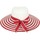 Textilní doplňky Ženy Klobouky Art Of Polo Dámský klobouk Mauka bílo-červená Bílá/Červená