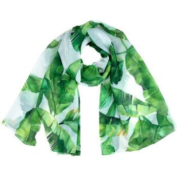 Textilní doplňky Ženy Šály / Štóly Art Of Polo Dámský šátek Argana bílo-zelená Bílá/Zelená