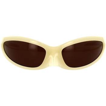 Hodinky & Bižuterie sluneční brýle Balenciaga Occhiali da Sole  Skin Cat BB0251S 003 Žlutá