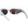 Hodinky & Bižuterie sluneční brýle Balenciaga Occhiali da Sole  Spike Rectangle BB0255S 003 Stříbrná       