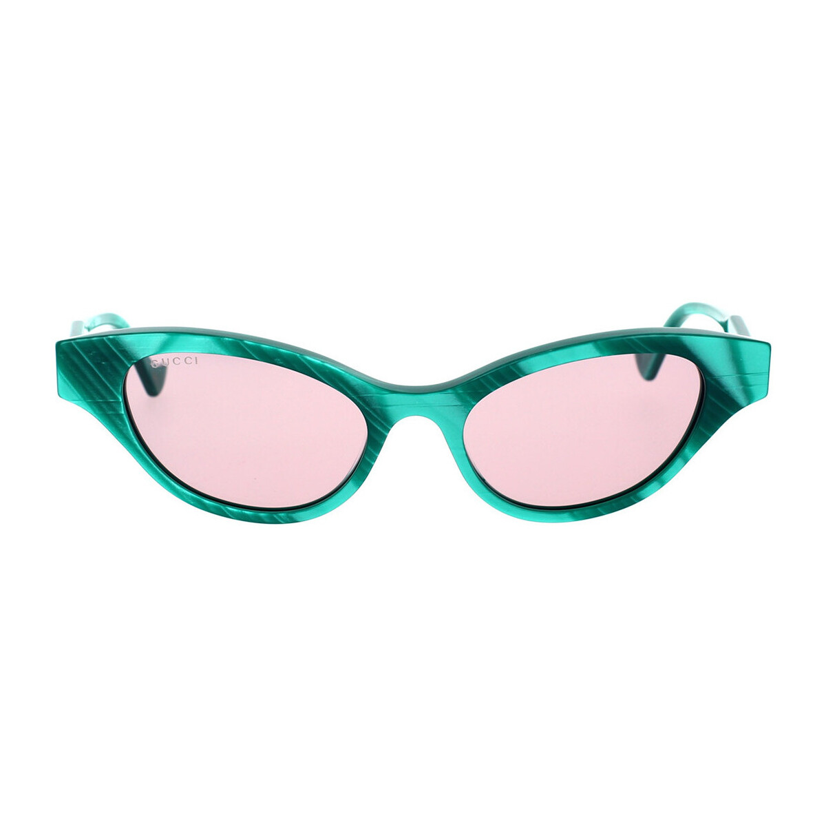 Hodinky & Bižuterie Ženy sluneční brýle Gucci Occhiali da Sole  GG1298S 003 Zelená