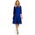 Textil Ženy Krátké šaty Made Of Emotion Dámské společenské šaty Carino M336 tmavě modrá Tmavě modrá