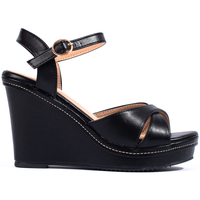 Boty Ženy Sandály Pk Klasické dámské černé  sandály na klínku 