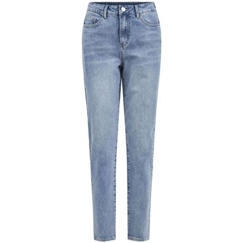 Textil Ženy Kalhoty Vila Mommie Jeans - Light Blue Denim Modrá