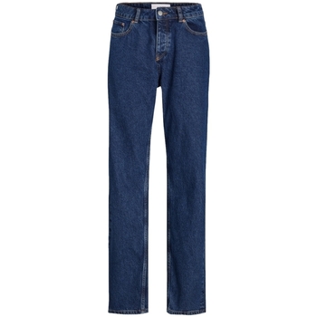 Jjxx Kalhoty Jeans Seoul Straight - Dark Blue Denim - Modrá