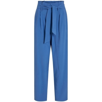 Textil Ženy Kalhoty Vila Noos Pants Kaya 7/8 - Federal Blue Modrá