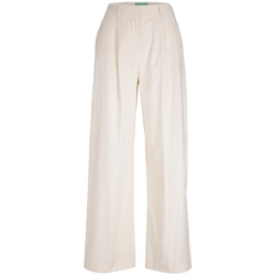 Textil Ženy Kalhoty Jjxx Pants Vigga Wide - Seedpearl Bílá