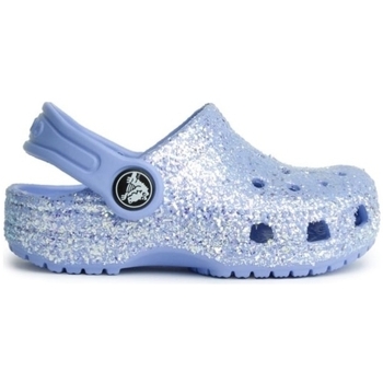 Boty Děti Sandály Crocs Classic Glitter - Moon Jelly Modrá
