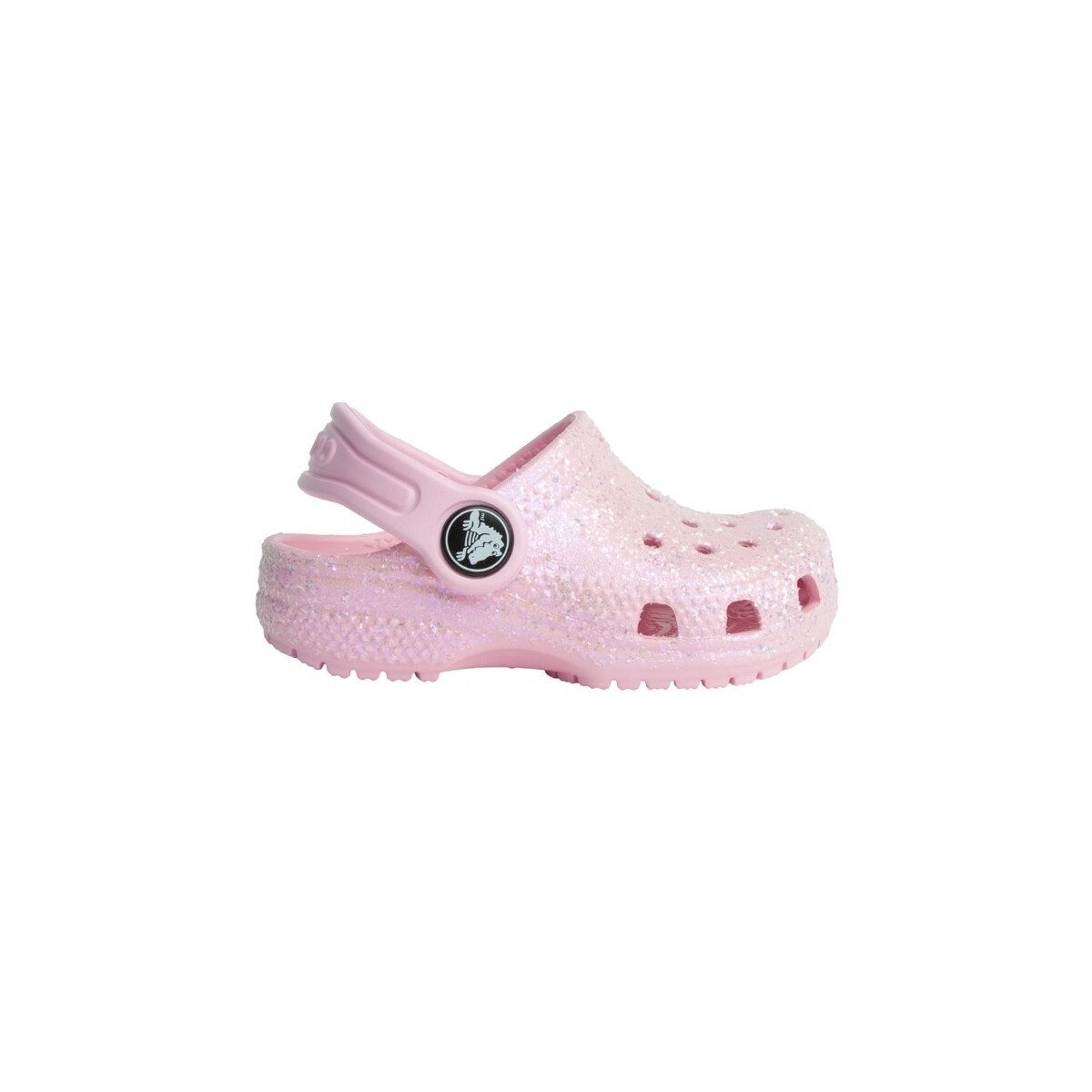 Boty Děti Sandály Crocs Classic Glitter - Flamingo Růžová