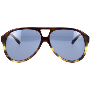 Hodinky & Bižuterie sluneční brýle Gucci Occhiali da Sole  GG1286S 004 Hnědá