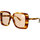 Hodinky & Bižuterie Ženy sluneční brýle Gucci Occhiali da Sole  GG1314S 003 Hnědá