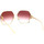 Hodinky & Bižuterie Ženy sluneční brýle Gucci Occhiali da Sole  GG1322SA 003 Zlatá