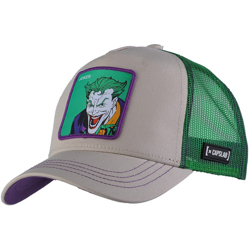 Textilní doplňky Muži Kšiltovky Capslab DC Comics Joker Cap Béžová