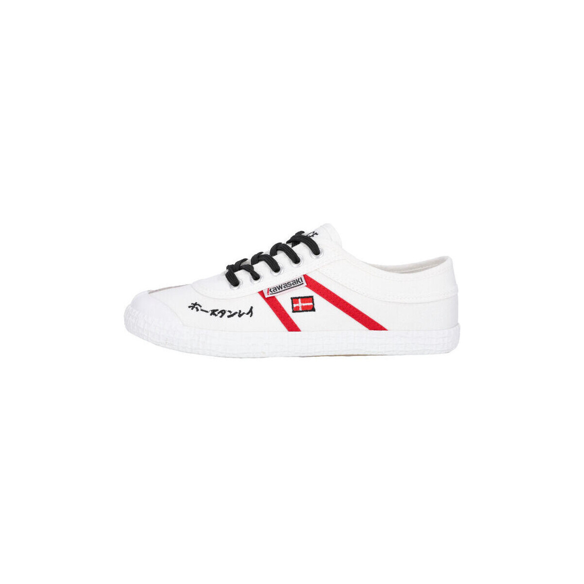 Boty Módní tenisky Kawasaki Signature Canvas Shoe K202601-ES 1002 White Bílá