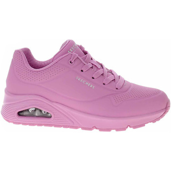 Boty Ženy Šněrovací polobotky  & Šněrovací společenská obuv Skechers Uno - Stand on Air pink Růžová