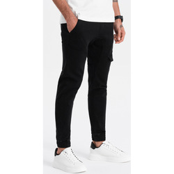 Textil Muži Kalhoty Ombre Pánské kalhoty joggers Ywaiffire černá Černá