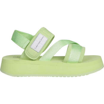 Boty Ženy Sportovní sandály Calvin Klein Jeans  Zelená